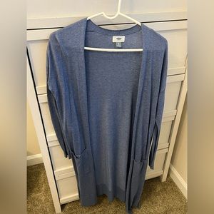 Old Navy blue cardigan